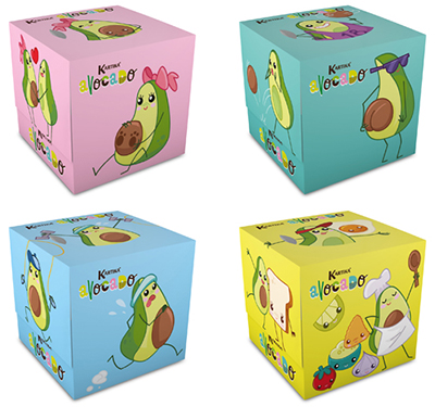 Chusteczki uniwersalne box 56szt. Kartika Avocado